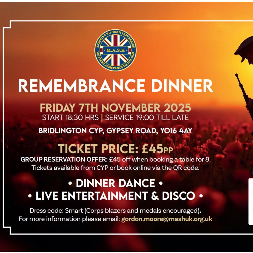 Mash Remembrance Dinner