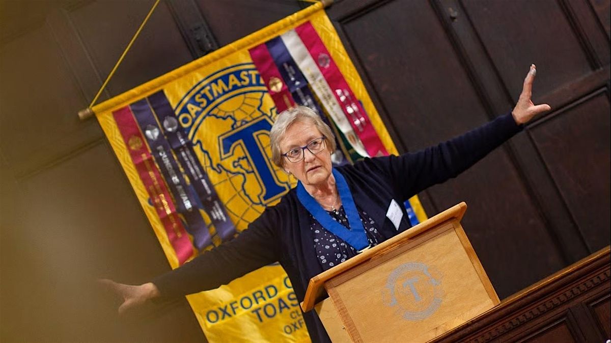 Copy of Become a Confident Public Speaker - Toastmasters - Oxford Orators