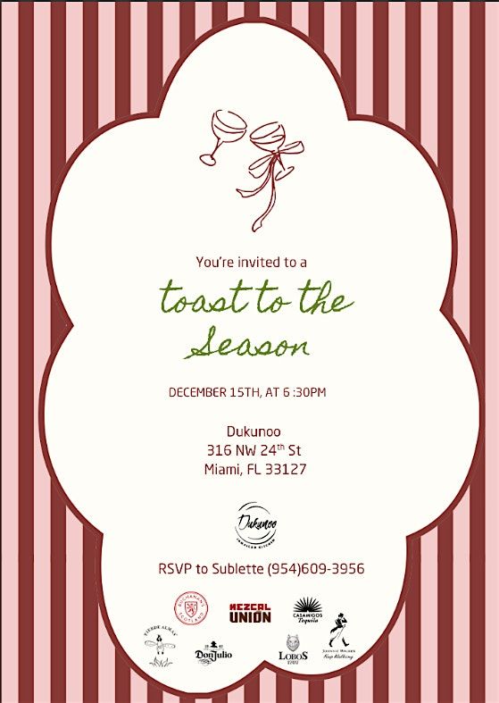 Luxury Tasting Dukunoo Wynwood