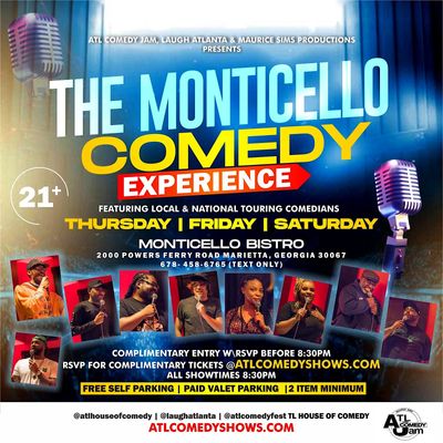 ATL Comedy Jam & Monticello ATL