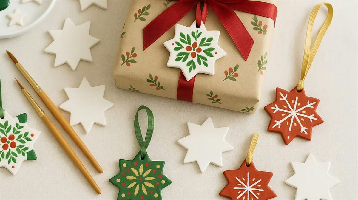 Ceramic Christmas Star Workshop