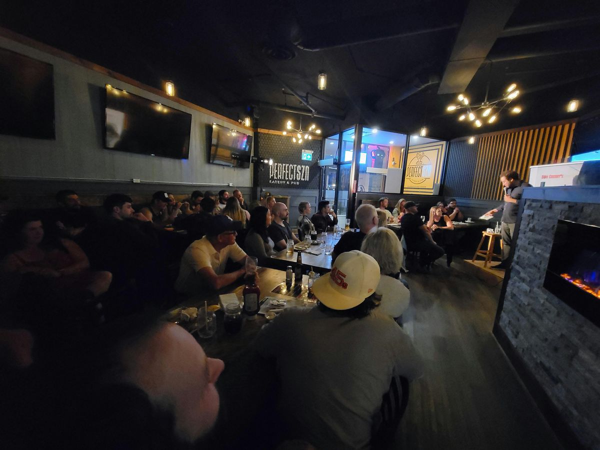 Sin Bin Comedy Show at Perfect SZN Barrie