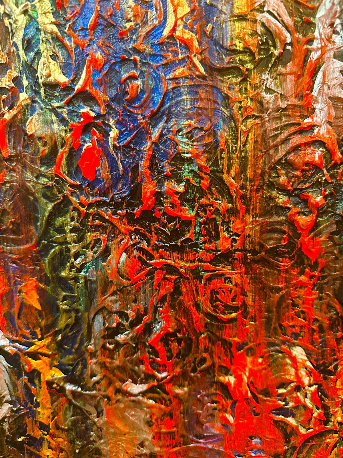 2-Day Workshop: Sculpted Acrylic Painting with Fran Mann Goodman