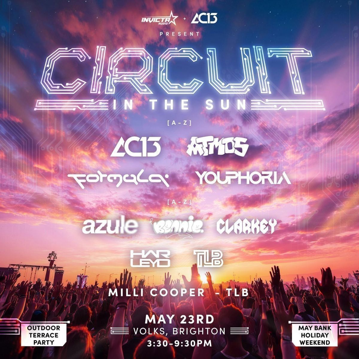 Invicta Audio x AC13 Presents: Circuit In The Sun [DAY PARTY]