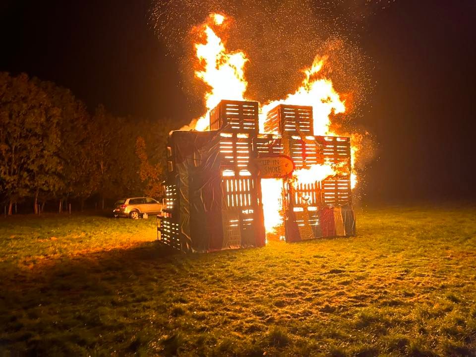 Loxley bonfire 2024 Loxley, Warwickshire November 9, 2024