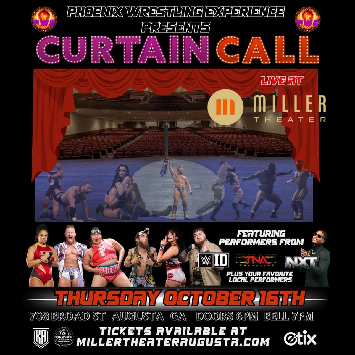 Curtain Call Live at Miller Theater - Augusta