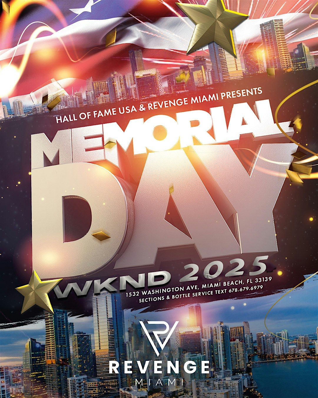 MEMORIAL DAY WEEKEND AT REVENGE MIAMI