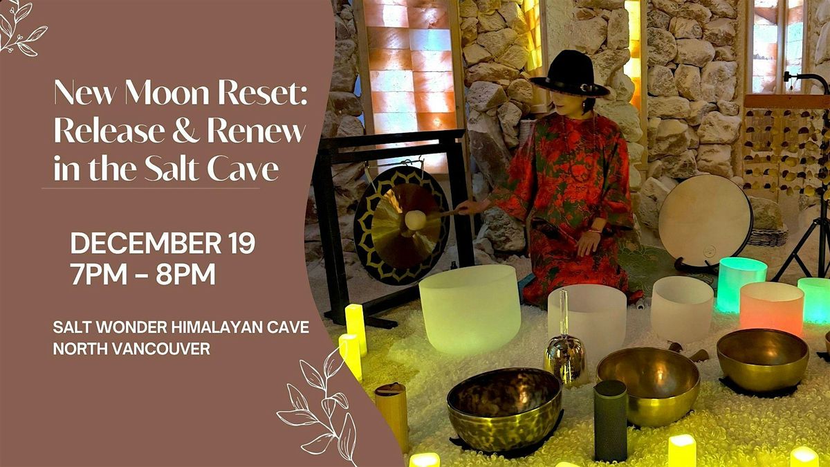 New Moon Reset: Release & Renew in the Salt Cave