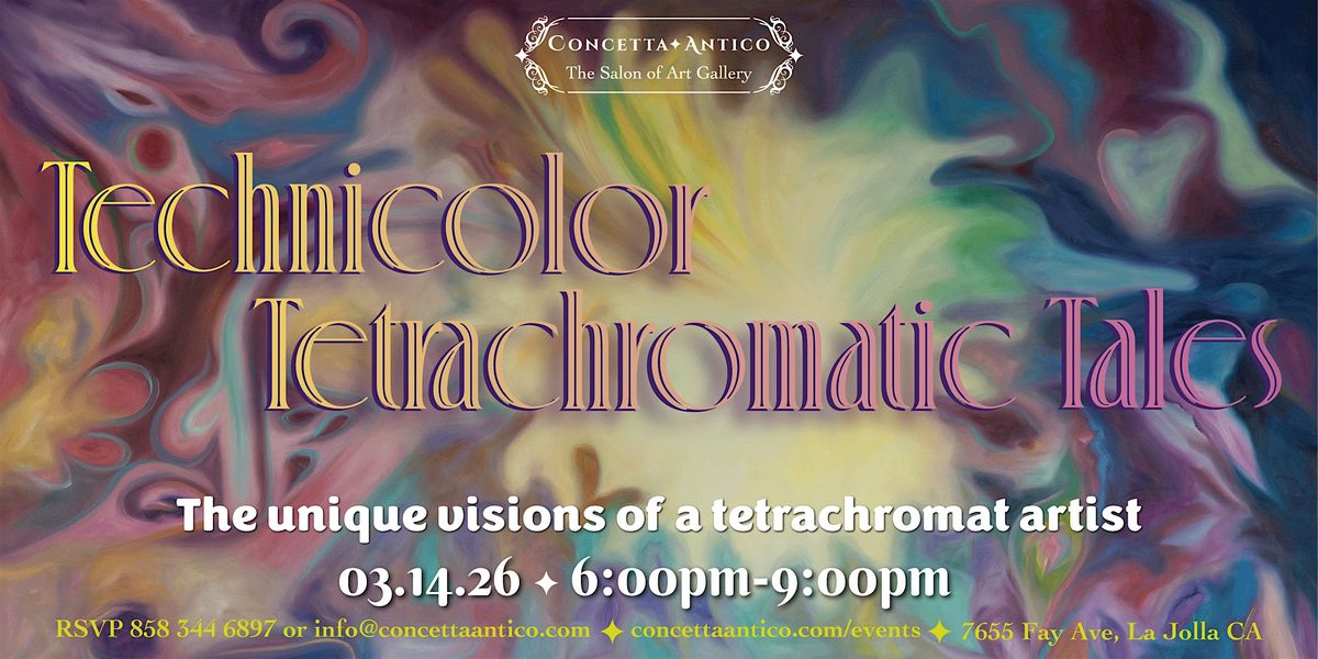 TECHNICOLOR TETRACHROMATIC TALES  - A Color Queen Event