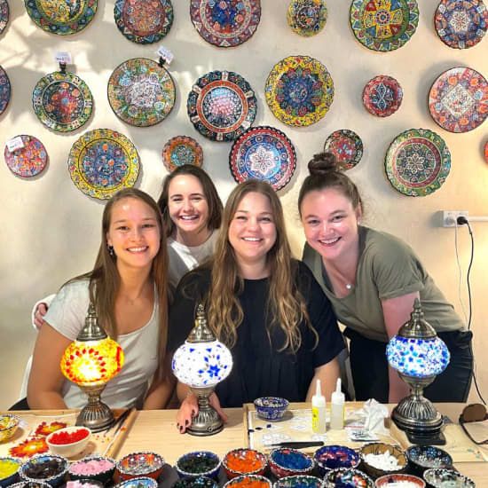 Mosaic Art Classes Katoomba: Turkish Lamp Workshop