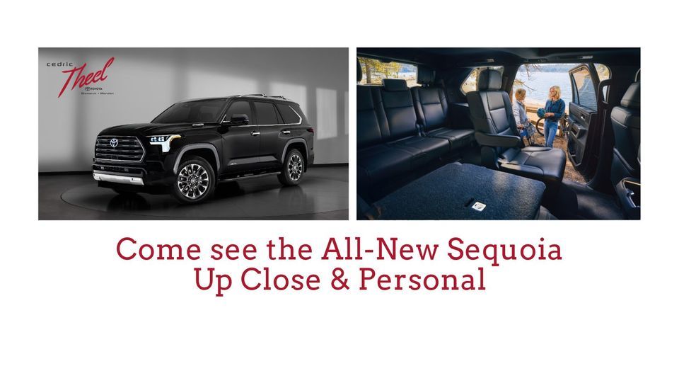 2023 Sequoia Up Close Personal Cedric Theel Toyota Bismarck ND 