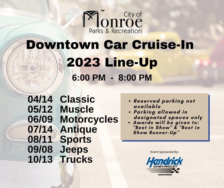 monroe nc cruise in 2023