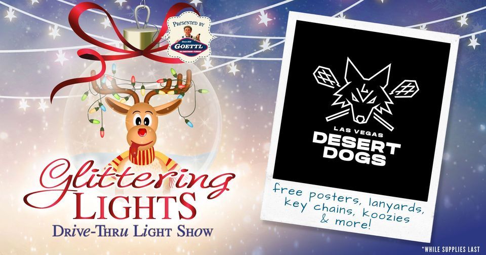 Las Vegas Desert Dogs at Glittering Lights  Glittering Lights at Las 