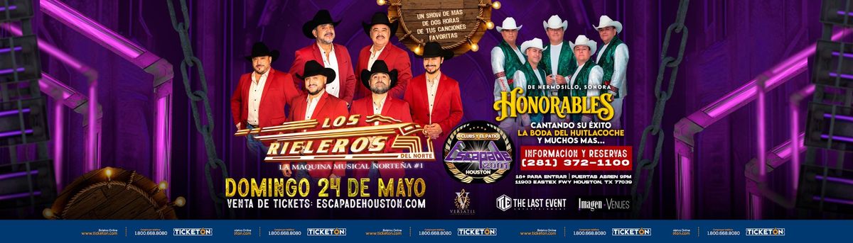 LOS RIELEROS DEL NORTE, HONORABLES EN HOUSTON
