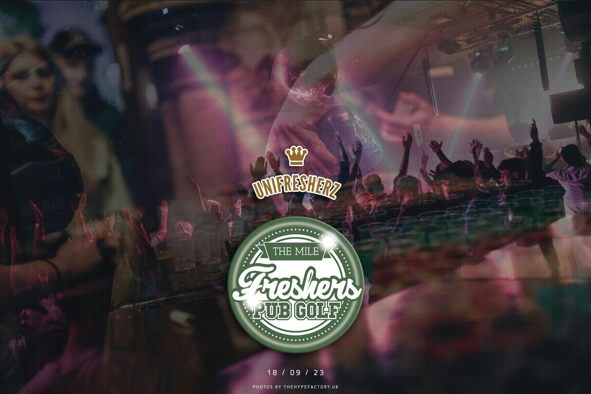 Belfast Freshers Pub Golf 2025 - 2nd\/3rd year tickets