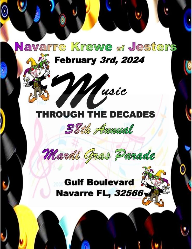 mardi gras parade in navarre florida