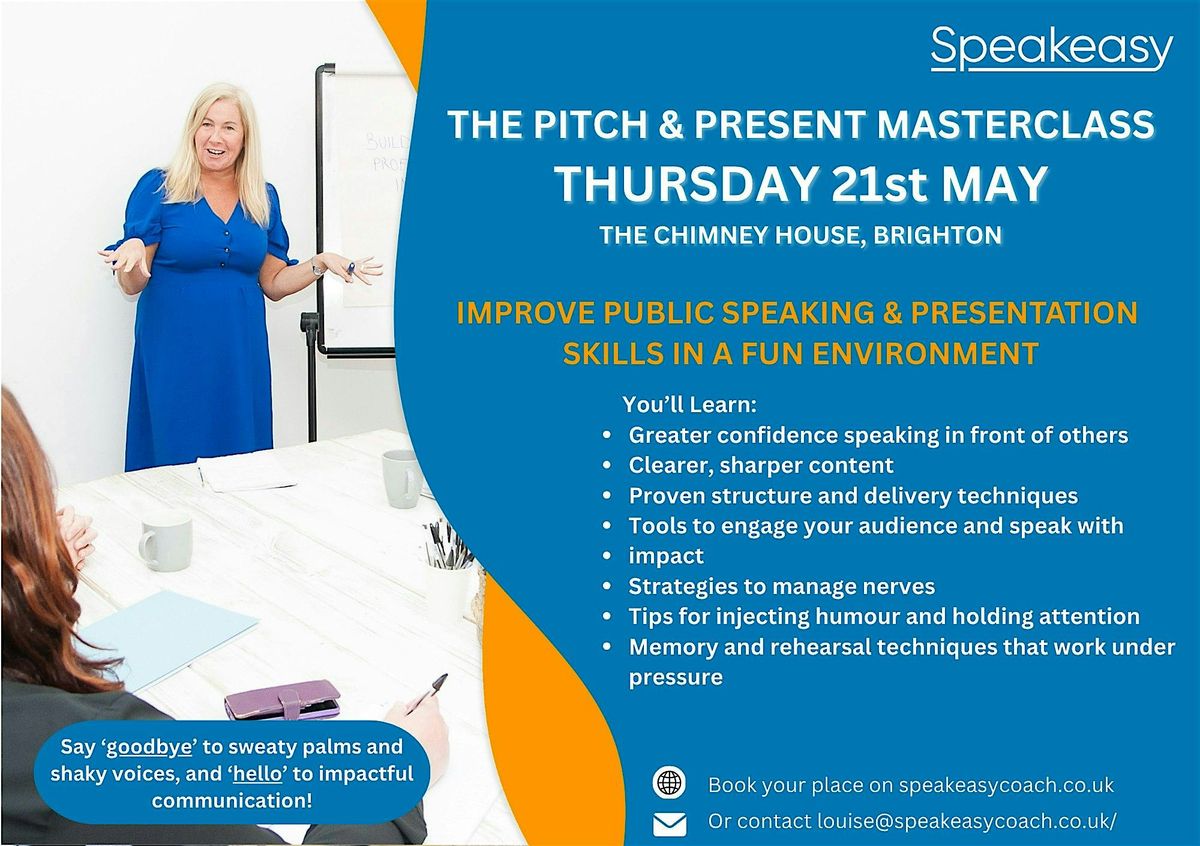 Pitch and Present Masterclass in Brighton