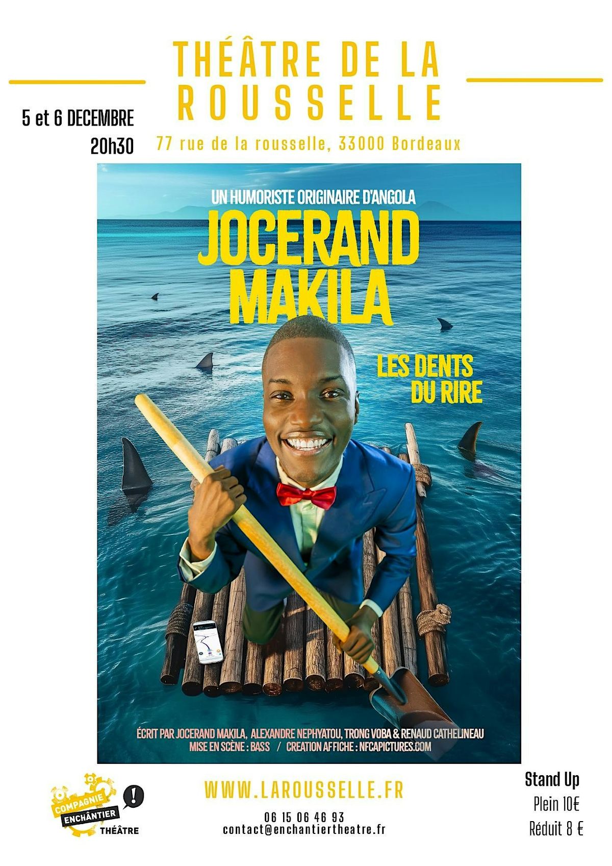 Un humoriste originaire d'Angola