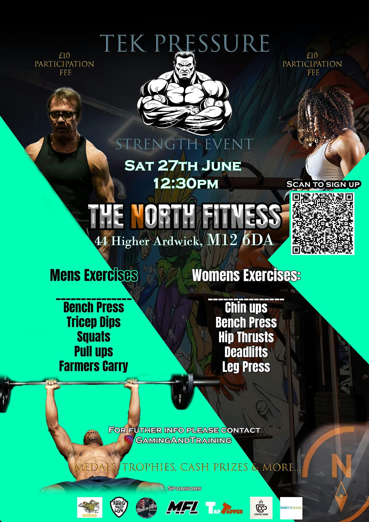 Tek Pressure Strength Event - The North Fitness