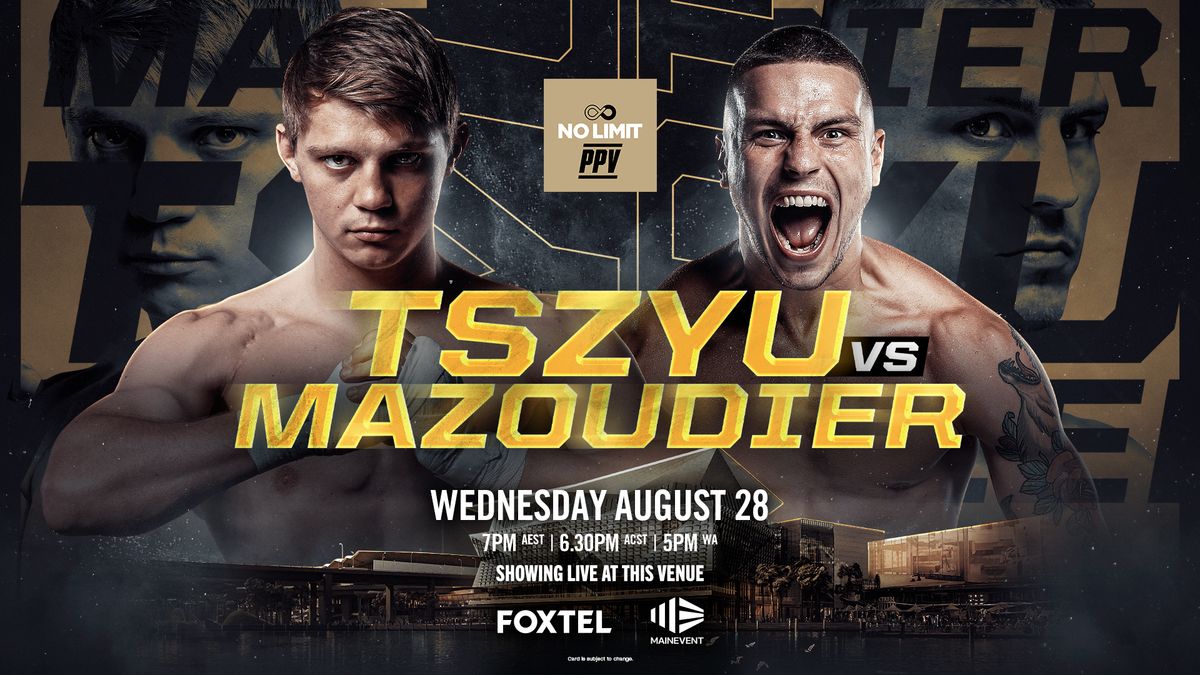 Nikita Tszyu V Koen Mazoudier - Boxing | 24-32 Armstrong Street, Cairns ...