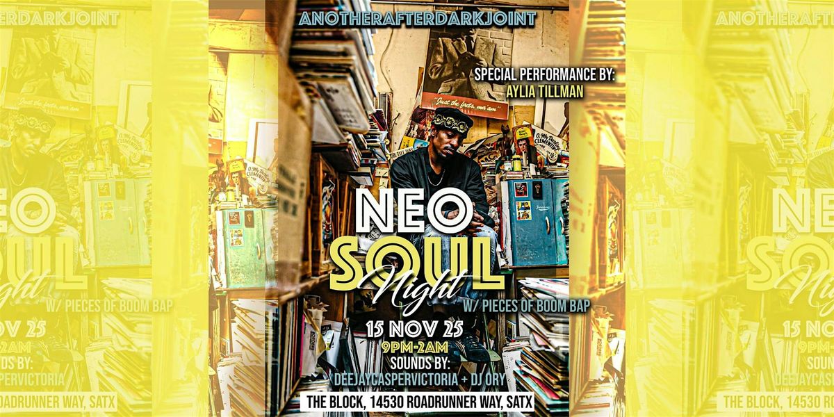 Neo Soul Night at The Block