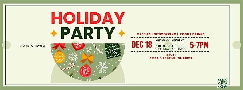 CWBA\/CWURC Holiday Party