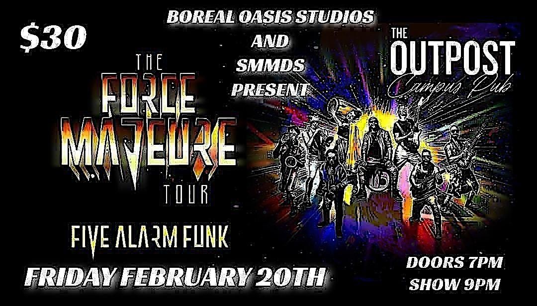 Five Alarm Funks Force Majeure Tour for 2026