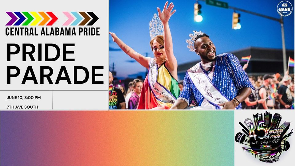 2023 Central Alabama Pride Parade 7th Ave S, Birmingham, AL 35233