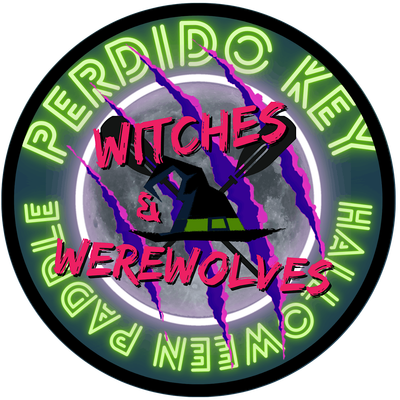 Perdido Key Witches & Werewolves Halloween Paddle