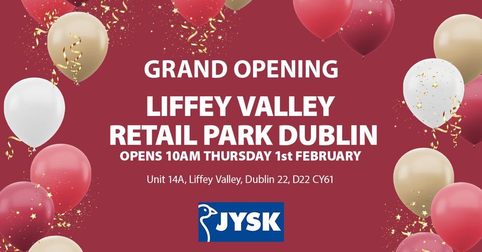 JYSK Liffey Valley Dublin Grand Opening