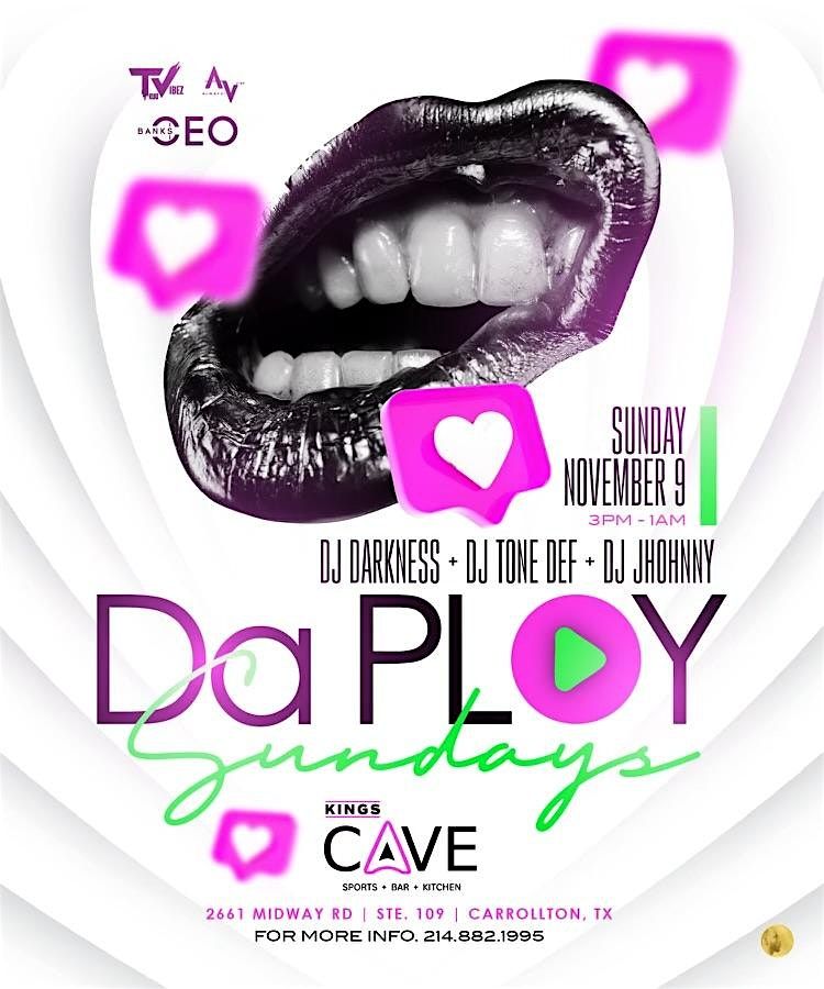 Da PLAY on Sundays @Kings Cave Sportsbar