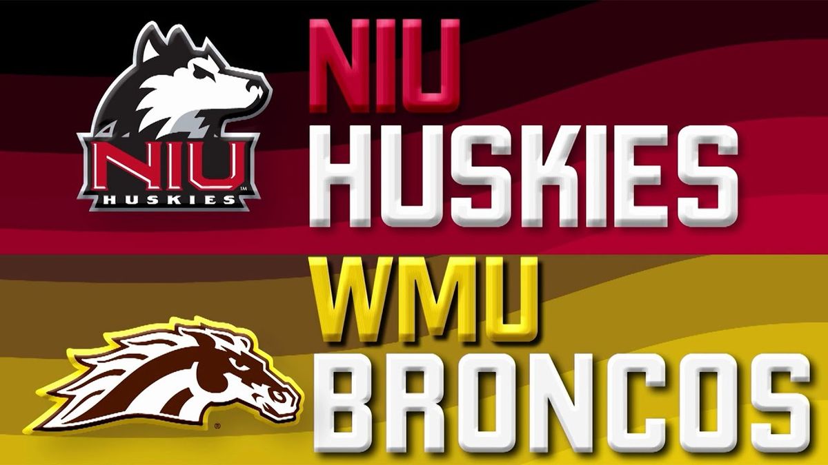 Western Michigan Broncos at Northern Illinois Huskies Football