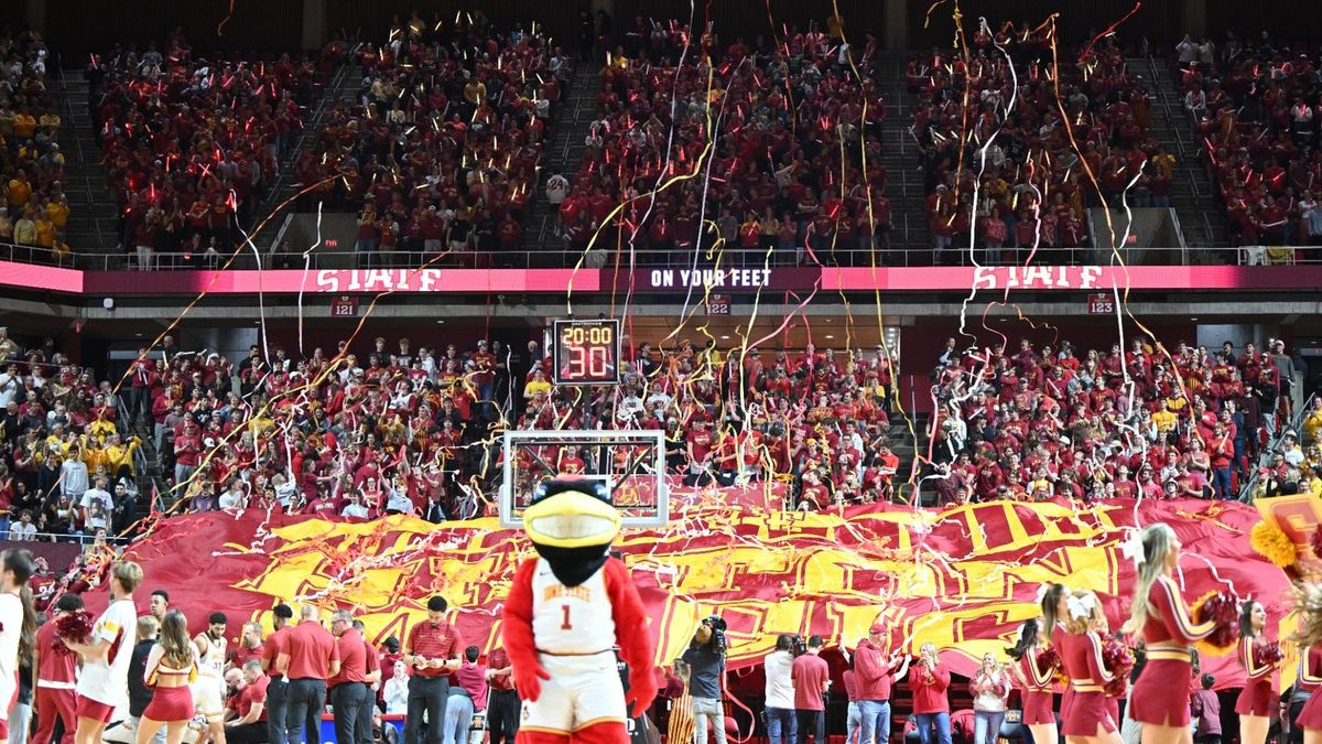 Parking Iowa Hawkeyes at Iowa State Cyclones Mens Basketball