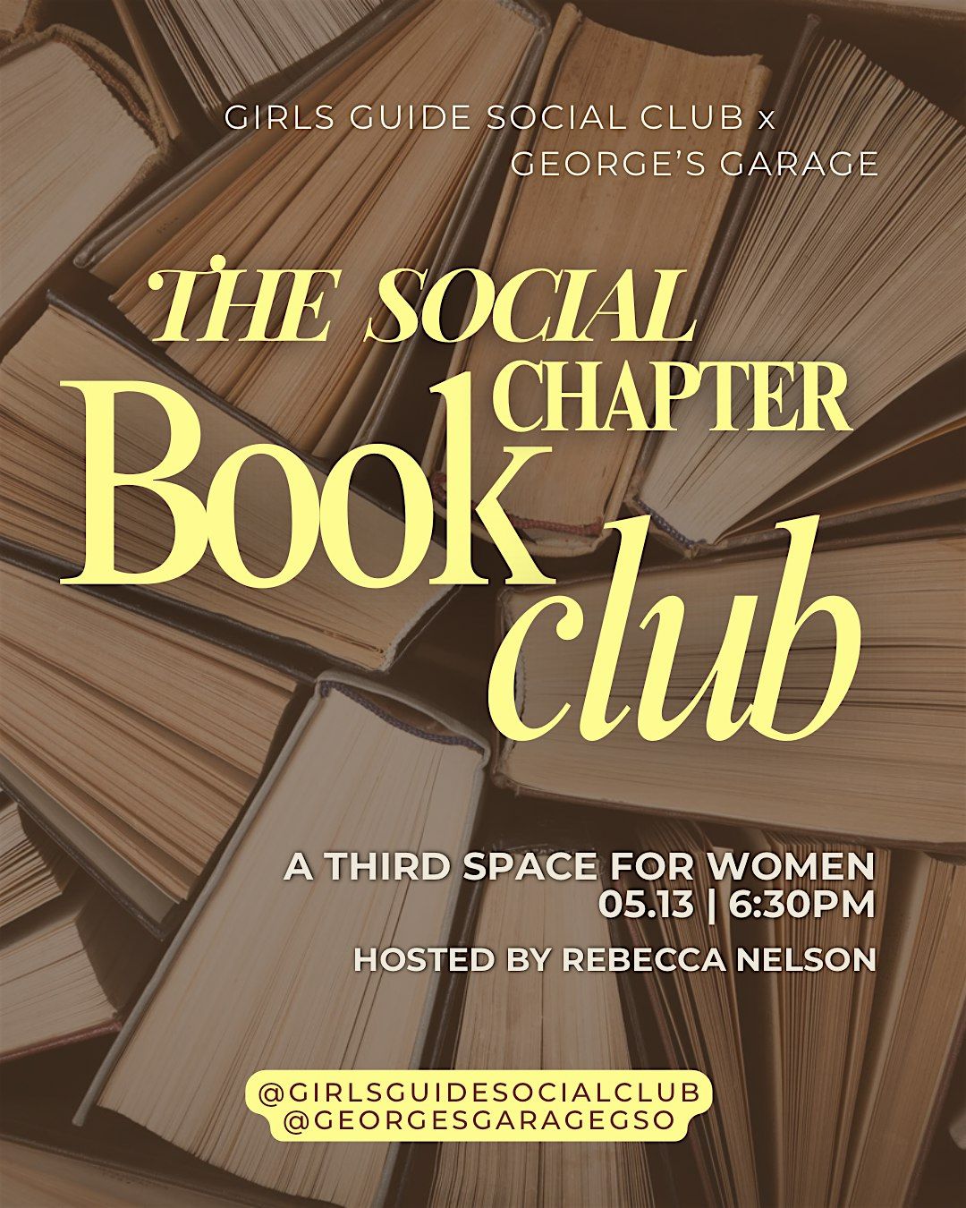 The Social Chapter Book Club \u2014 A Girls Guide Social Club Experience