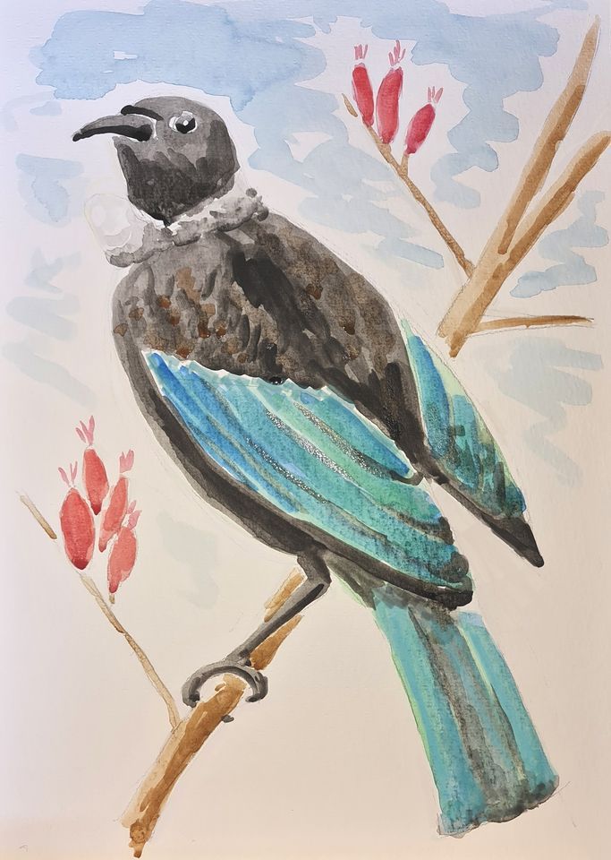 Rotorua Watercolour & Wine Tui Prince's Gate, Rotorua, BP July 13