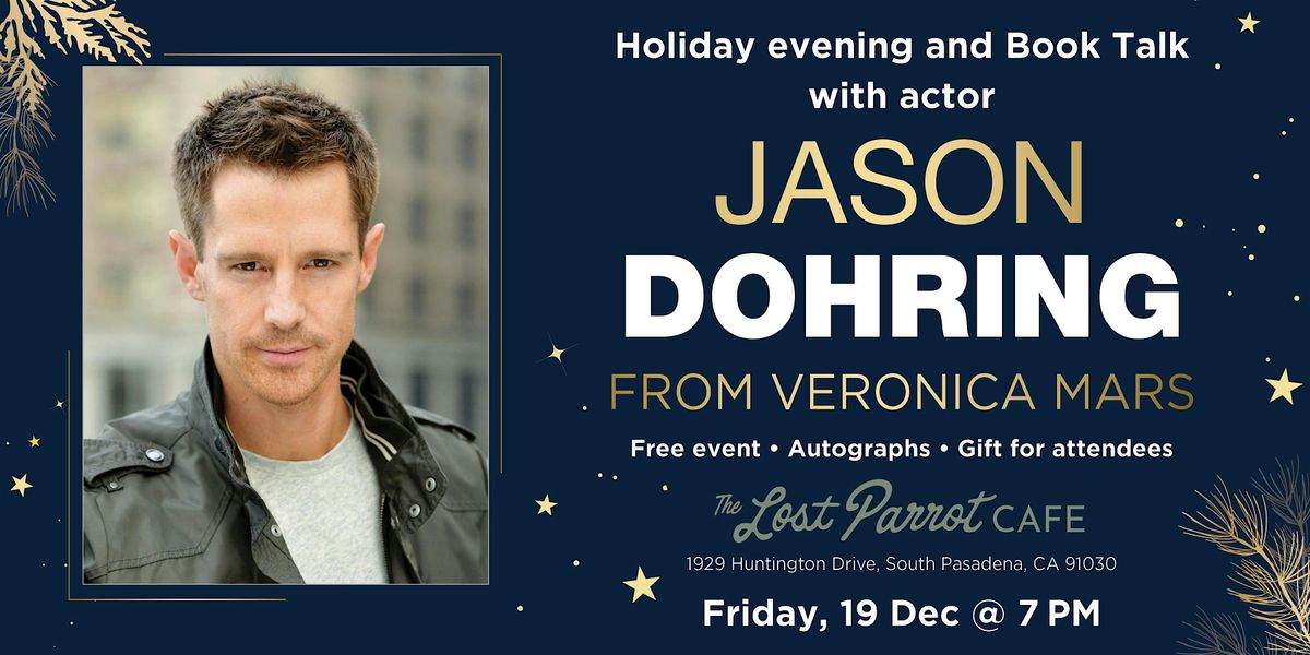 Holiday Evening & Book Talk with Jason Dohring