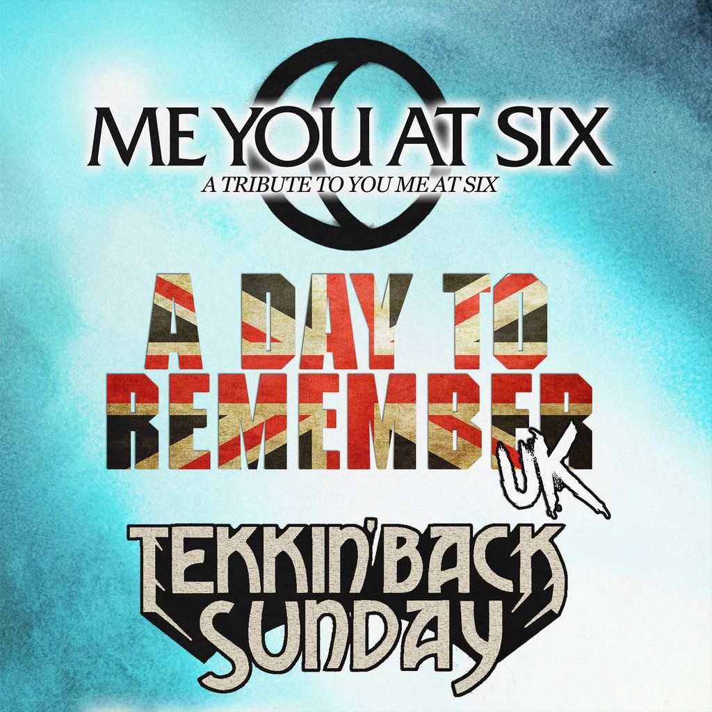 A Day To Remember UK \/ Me You At Six \/ Tekkin Back Sunday: LEEDS
