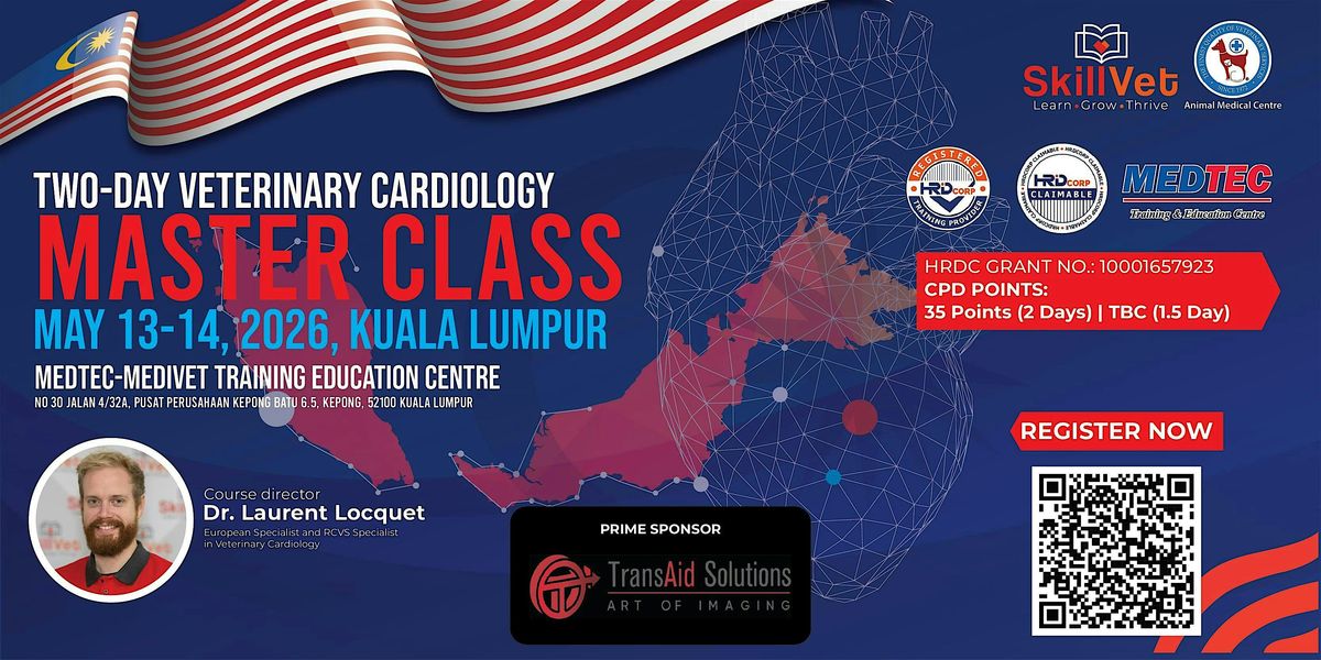 TWO-DAY VETERINARY CARDIOLOGY MASTER CLASS