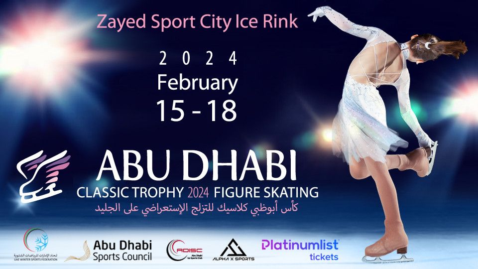 Abu Dhabi Classic Trophy Figure Skating 2024 | Zayed Sports City Ice ...