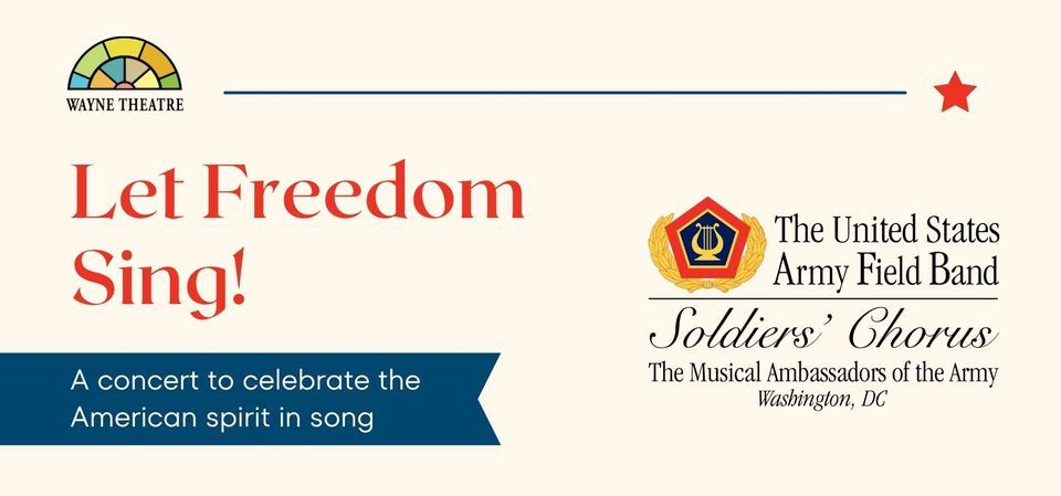 Soldiers Chorus From The US Army Field Band Wayne Theatre Waynesboro 