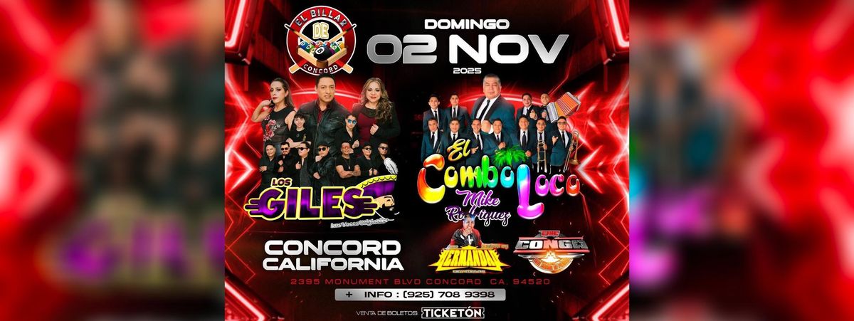 LOS GILES, EL COMBO LOCO DE MIKE RODRIGUEZ & M\u00c1S