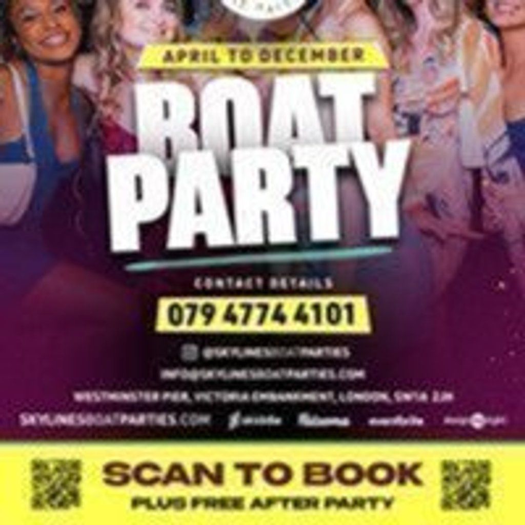 Halloween Boat party with Secret Free after party