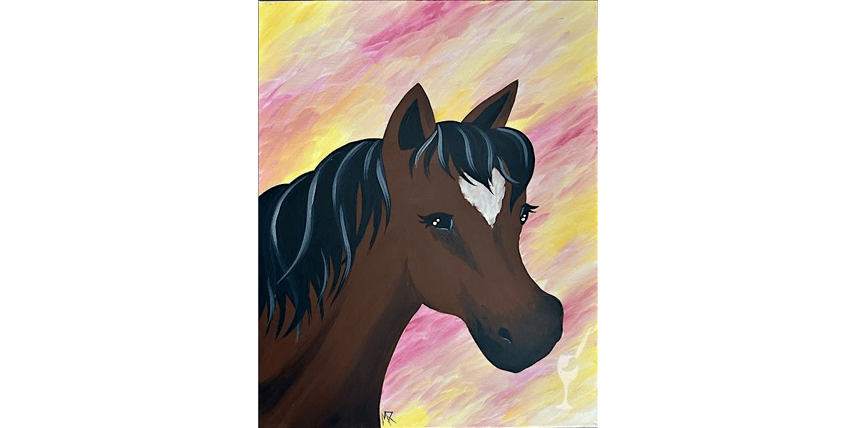 Pony On - Paint and Sip in Houston | Classpop!\u2122