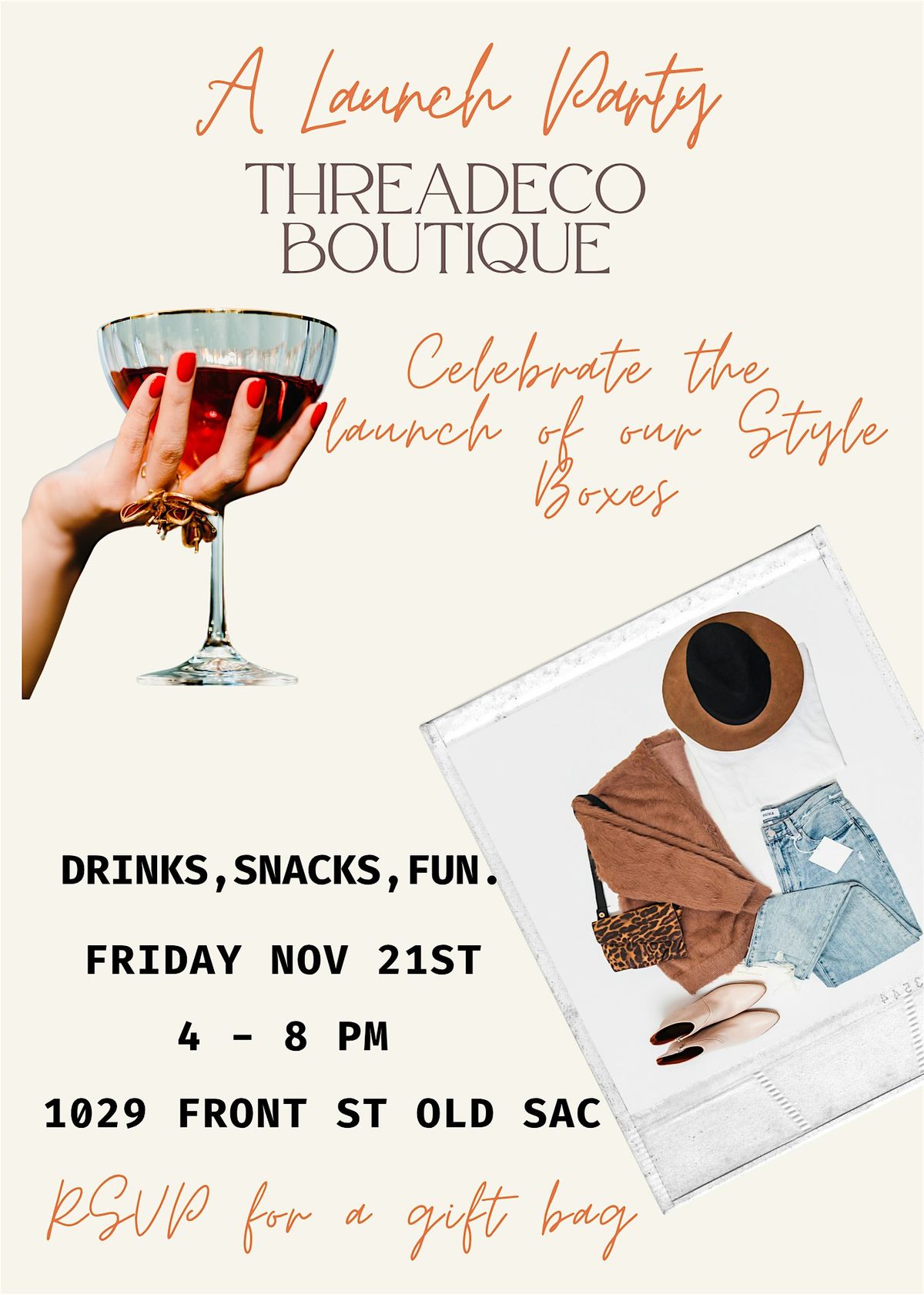 Threadeco Style Box Launch Party