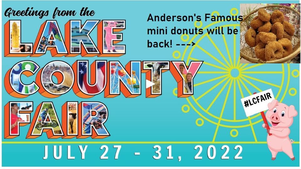 Andersons Mini Donuts at the Lake County Fair! Lake County