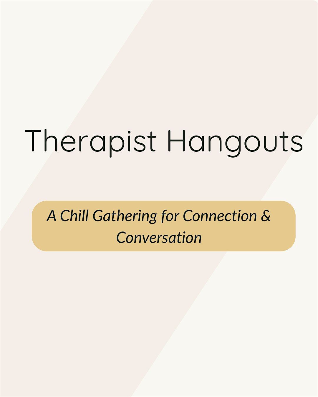 Therapist Hangout