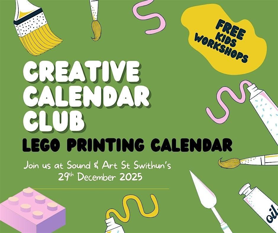 Lego Printing Calendars \u2013 Session 2 (Free Family Activity)