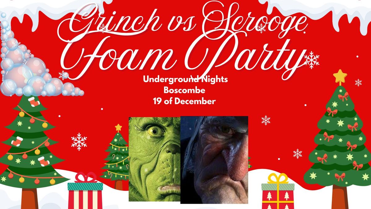 Scourge vs Grinch Foam Party
