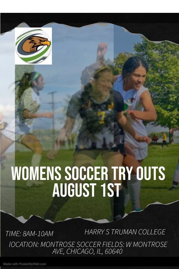 Harry S. Truman College Womens Soccer Team Tryouts Montrose Soccer