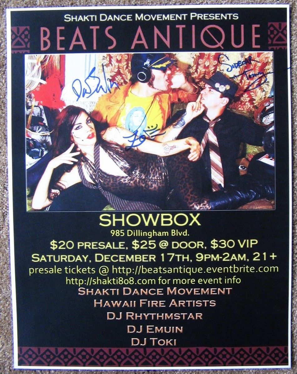 Beats Antique at McDonald Theatre